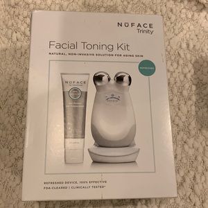 NuFace Trinity Facial Toning Kit… includes bonus ELE attachment and towelettes.